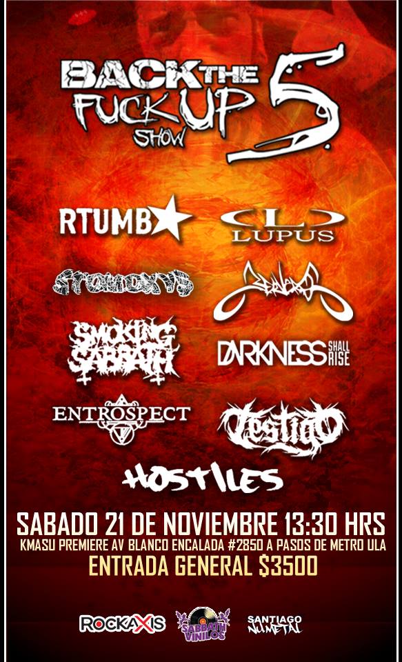 Back The Fuck Up Show 5