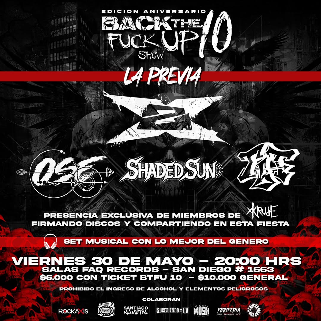 Back The Fuck Up X : La Previa